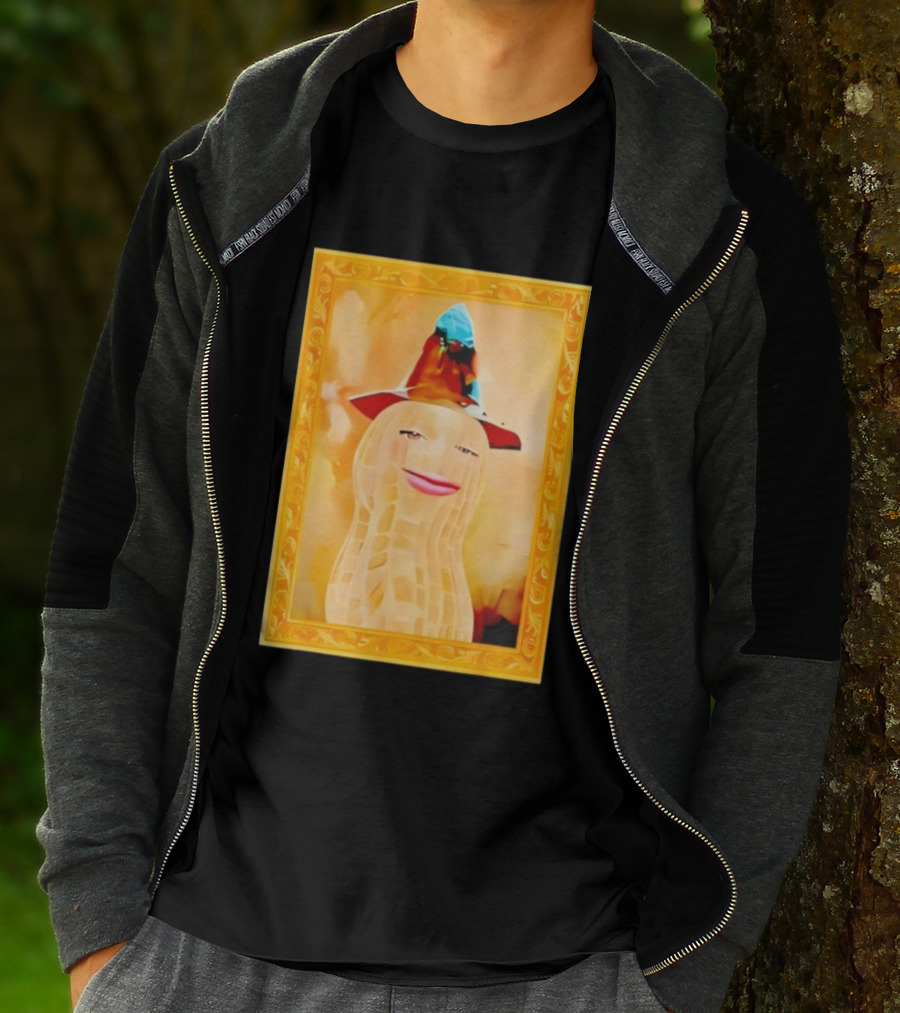 The Burnt Peanut Bungulator Witch Hat Portrait Renaissance T-Shirt