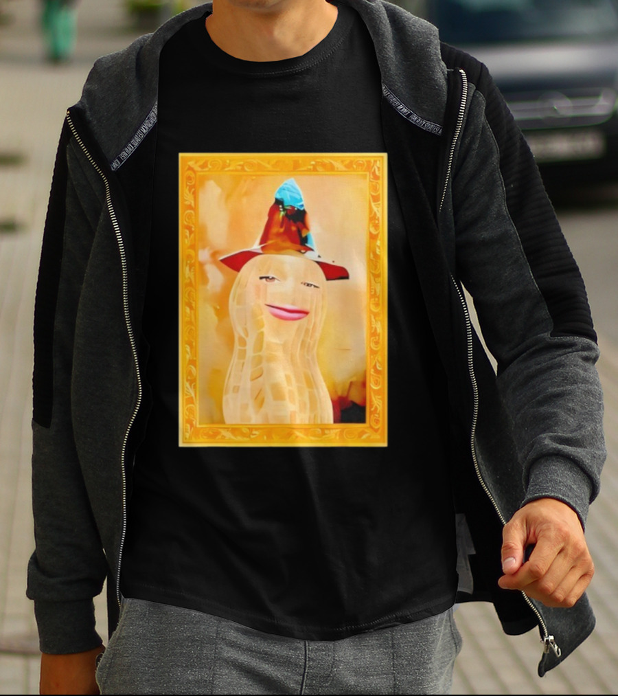 The Burnt Peanut Bungulator Witch Hat Portrait Renaissance T-Shirt