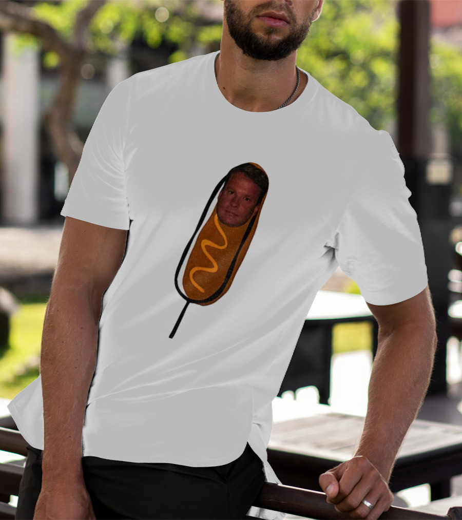 Kiffin Lane Funny Hot Dog LSU Tigers Football Cartoon T-Shirt