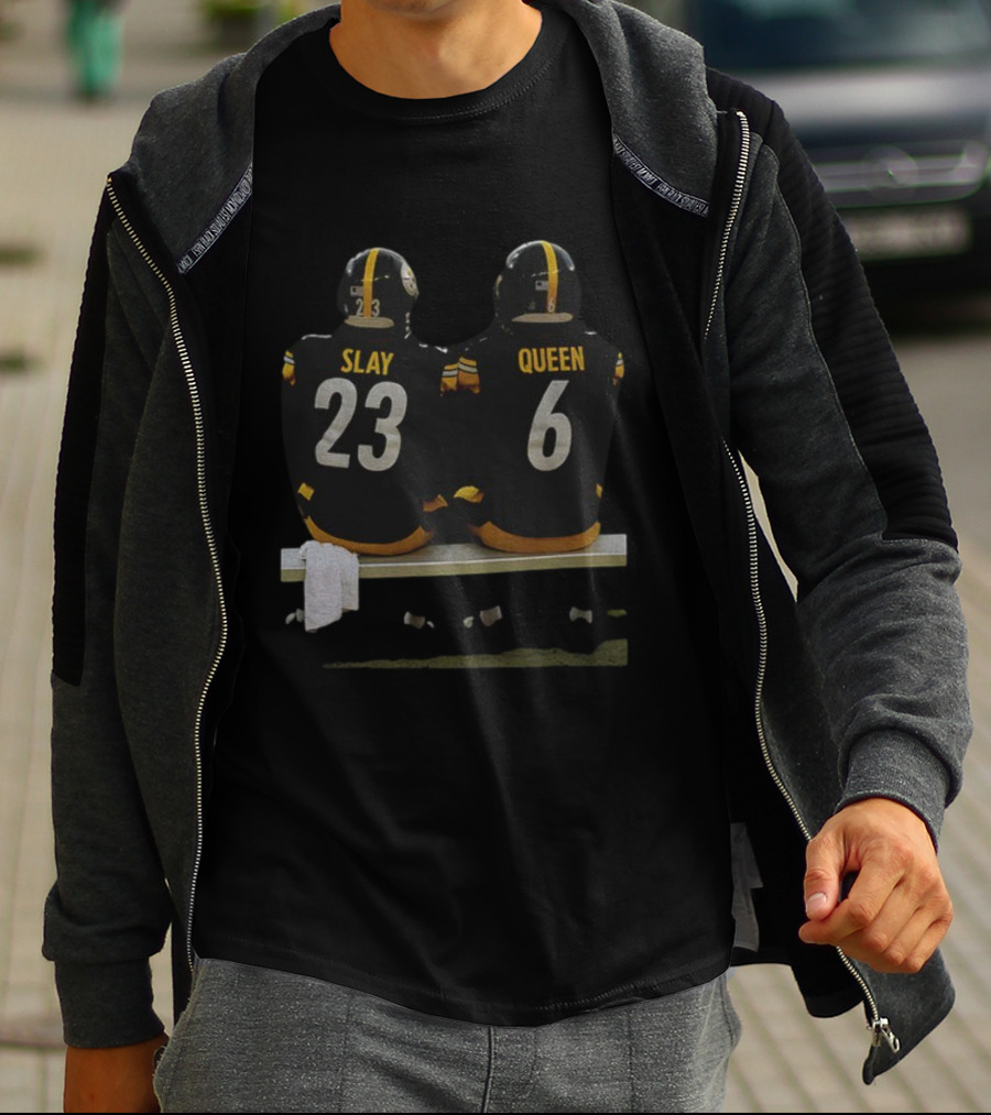 Darius Slay Patrick Queen Turn Away Steelers 2025 T-Shirt