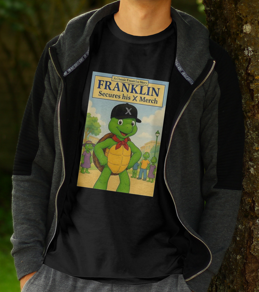 Franklin Secures His X Merch A Classic Franklin Story T-Shirt