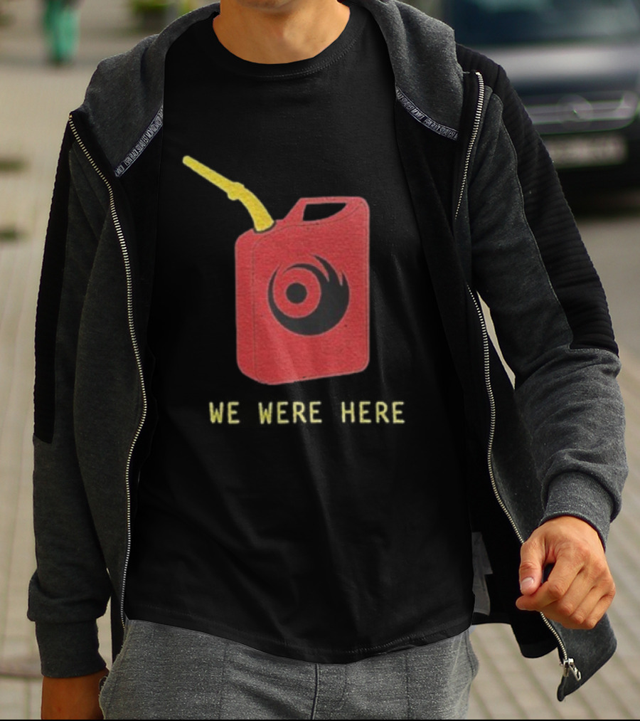Lights We Were Here Tour 2018 Gas Can Flame Icon T-Shirt