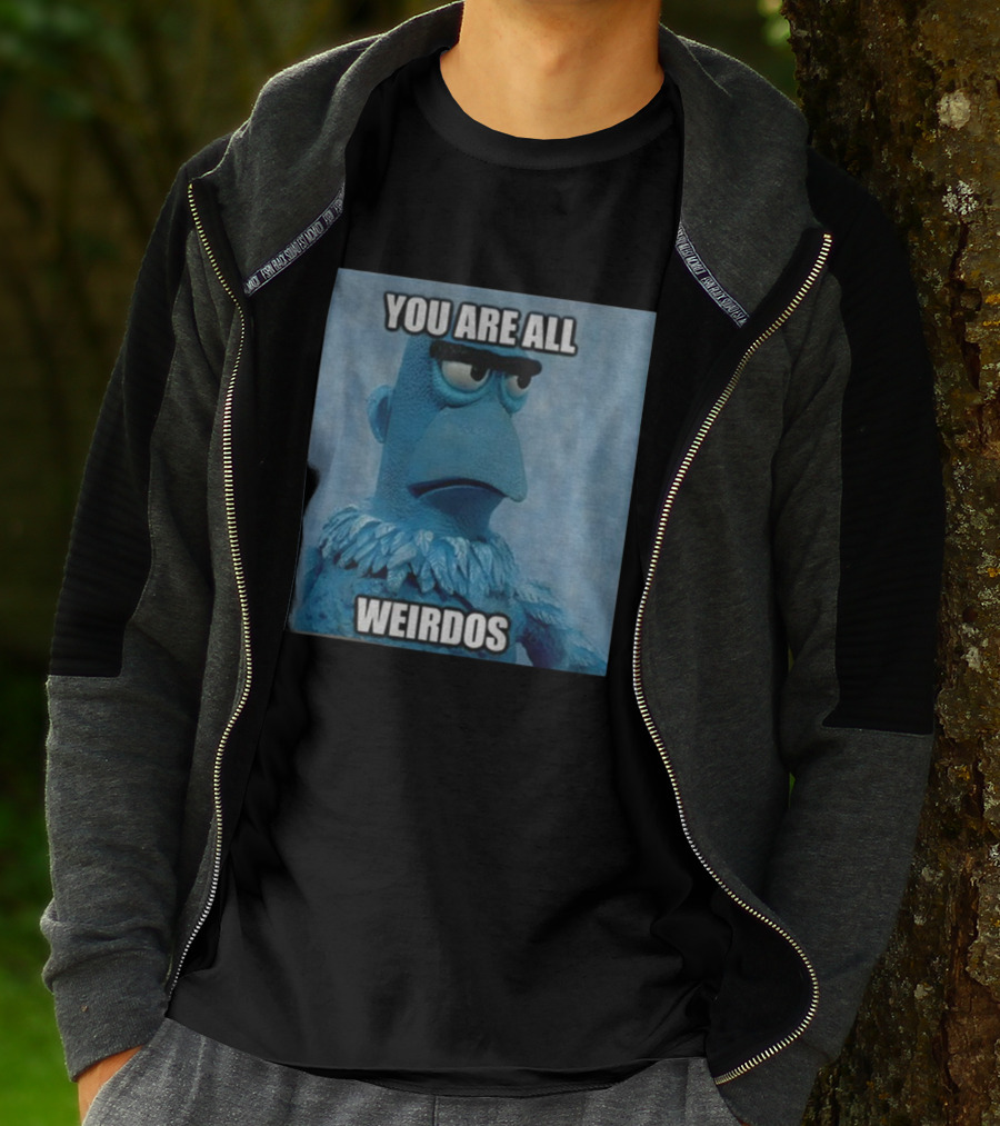 Sam The Eagle You Are All Weirdos The Muppets Funny T-Shirt