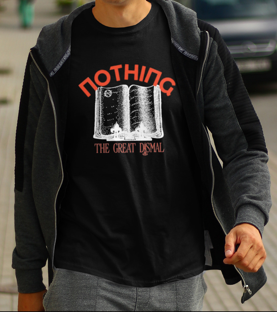 Nothing The Great Dismal Book Illustration T-Shirt