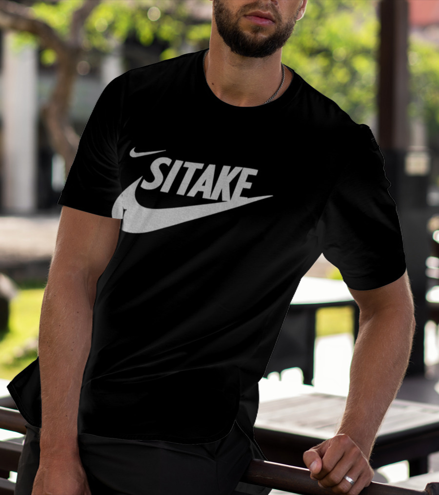 Nike Sitake Swoosh Design T-Shirt