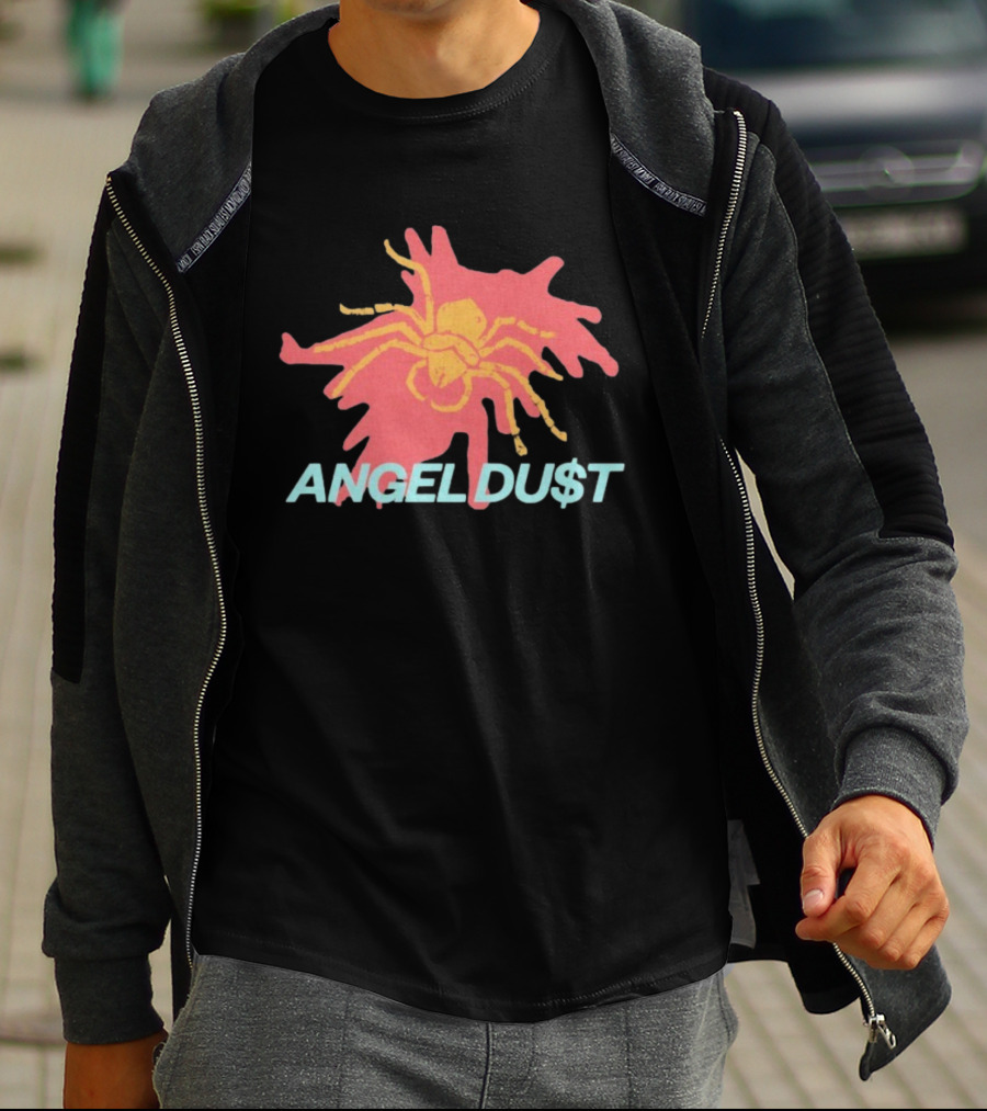 Angel Dust Tarantula Spider Graphic T-Shirt