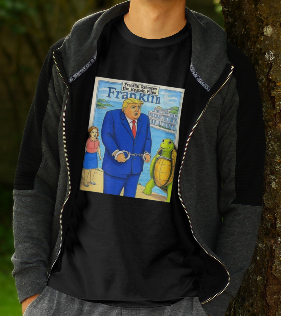 Franklin Releases The Epstein Files Featuring Trump And Turtle T-Shirt