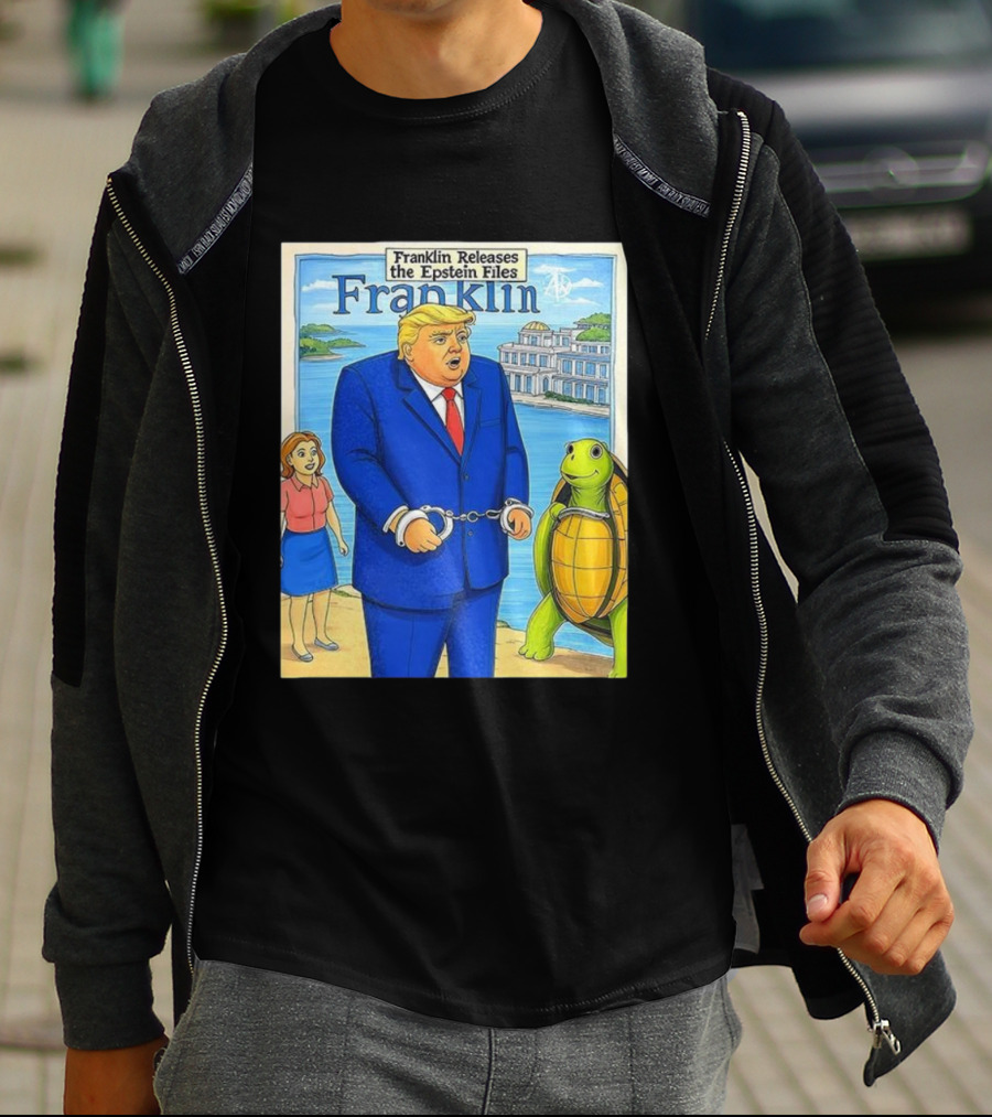 Franklin Releases The Epstein Files Featuring Trump And Turtle T-Shirt