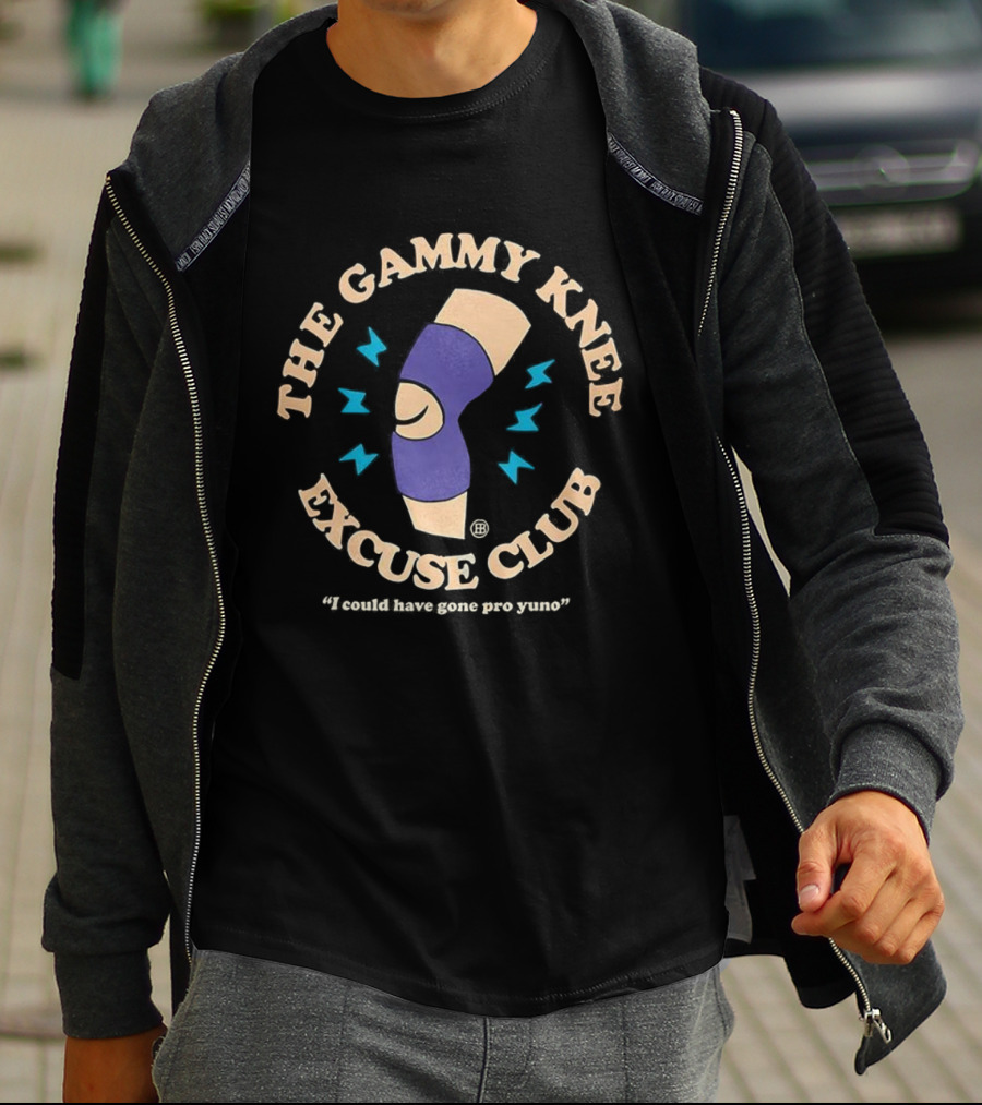 The Gammy Knee Excuse Club I Could Have Gone Pro T-Shirt