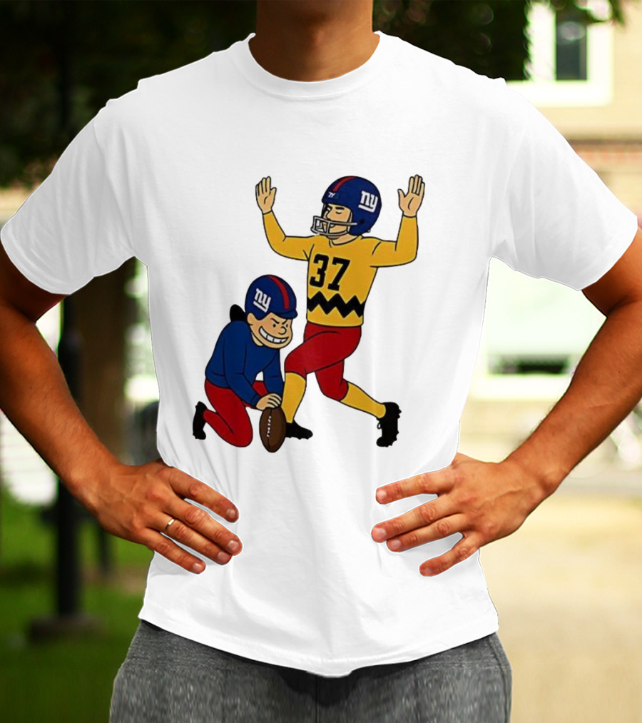 Younghoe Koo Charlie Brown Giants Football Kicker Miss Meme 37 T-Shirt