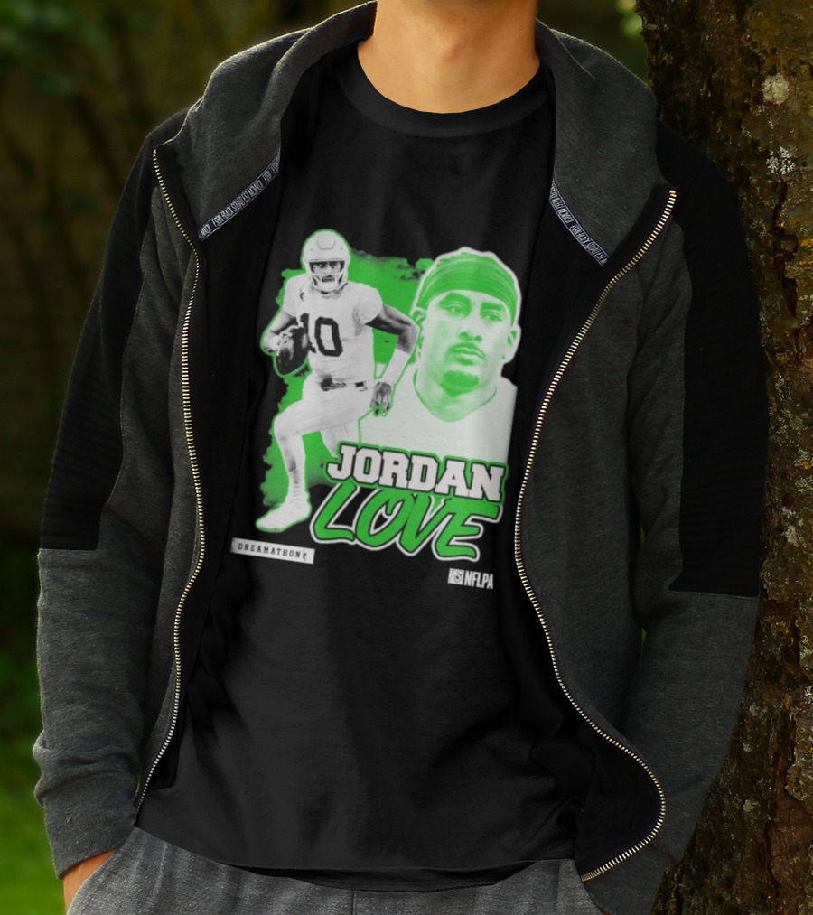 Jordan Love Green Bay Packers Dreamathon NFL Football T-Shirt