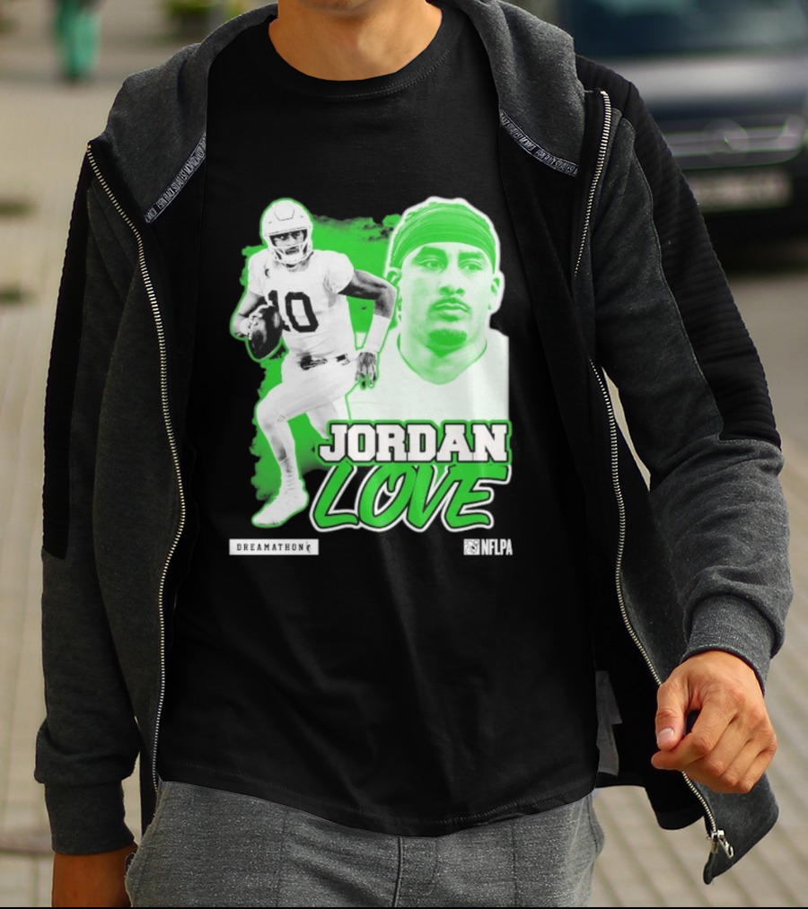 Jordan Love Green Bay Packers Dreamathon NFL Football T-Shirt