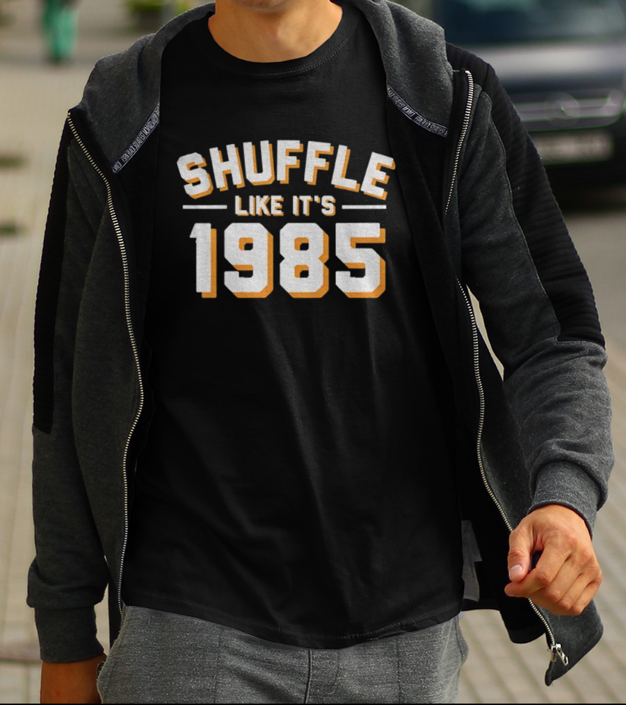 Shuffle Like It’s 1985 Chicago Bears Football NFL Champion Retro Style T-Shirt