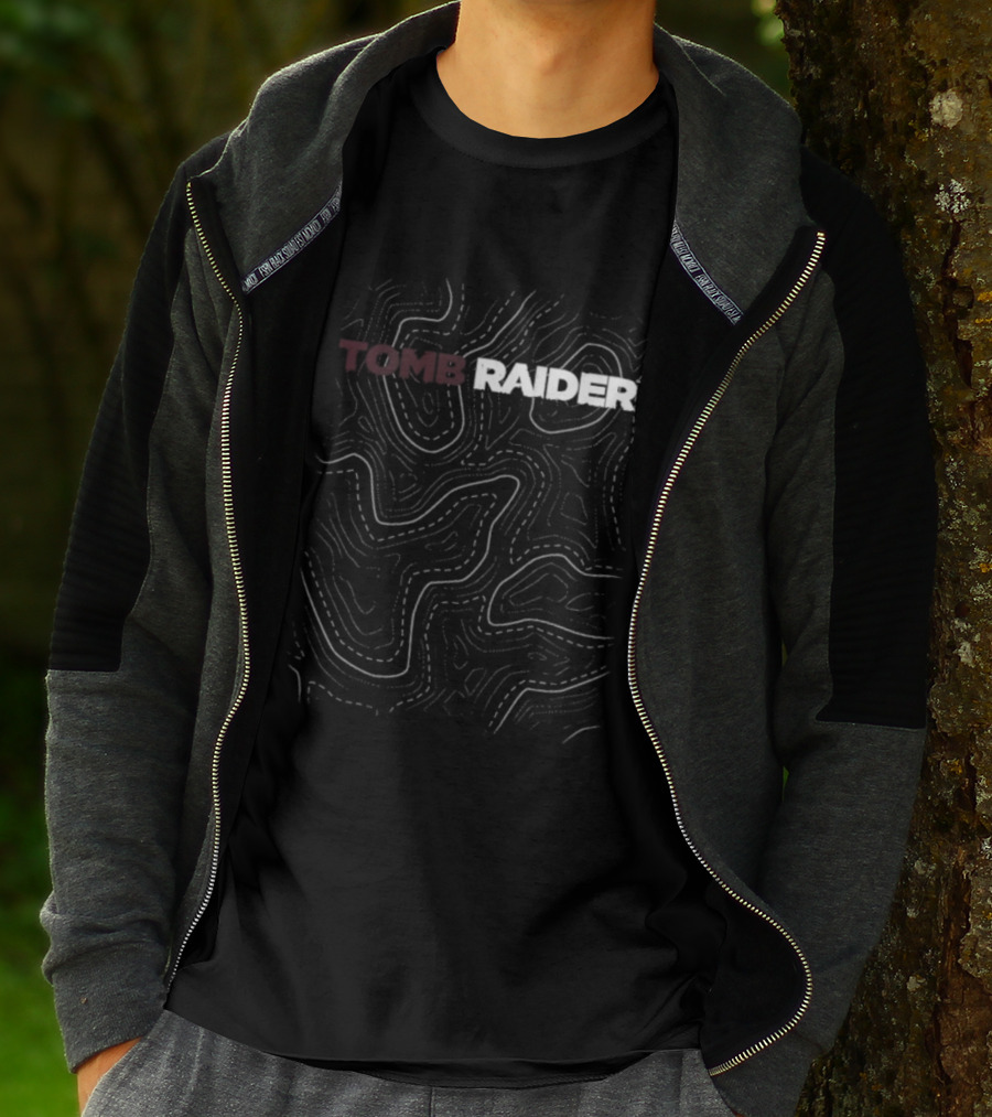Tomb Raider Map Exploration Adventure T-Shirt