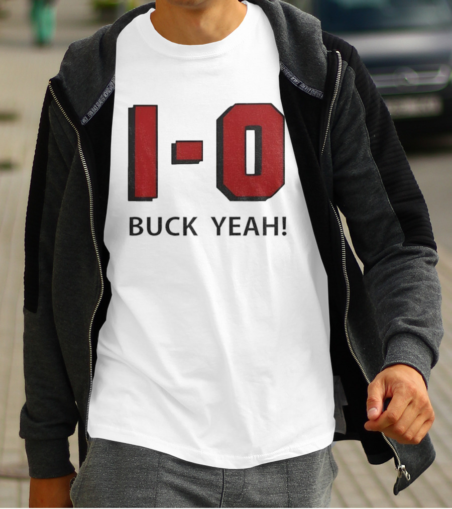 Ohio State Buckeyes I O Buck Yeah Football NFL 2025 T-Shirt