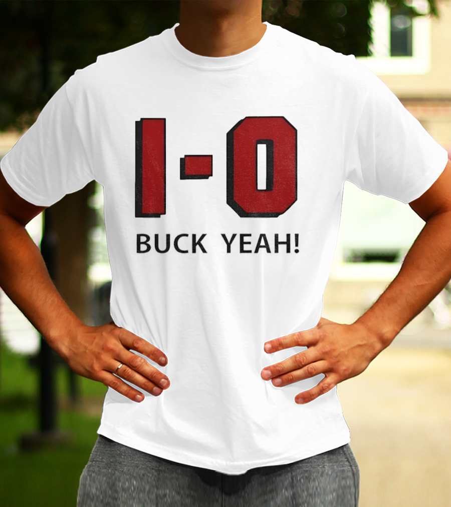 Ohio State Buckeyes I O Buck Yeah Football NFL 2025 T-Shirt