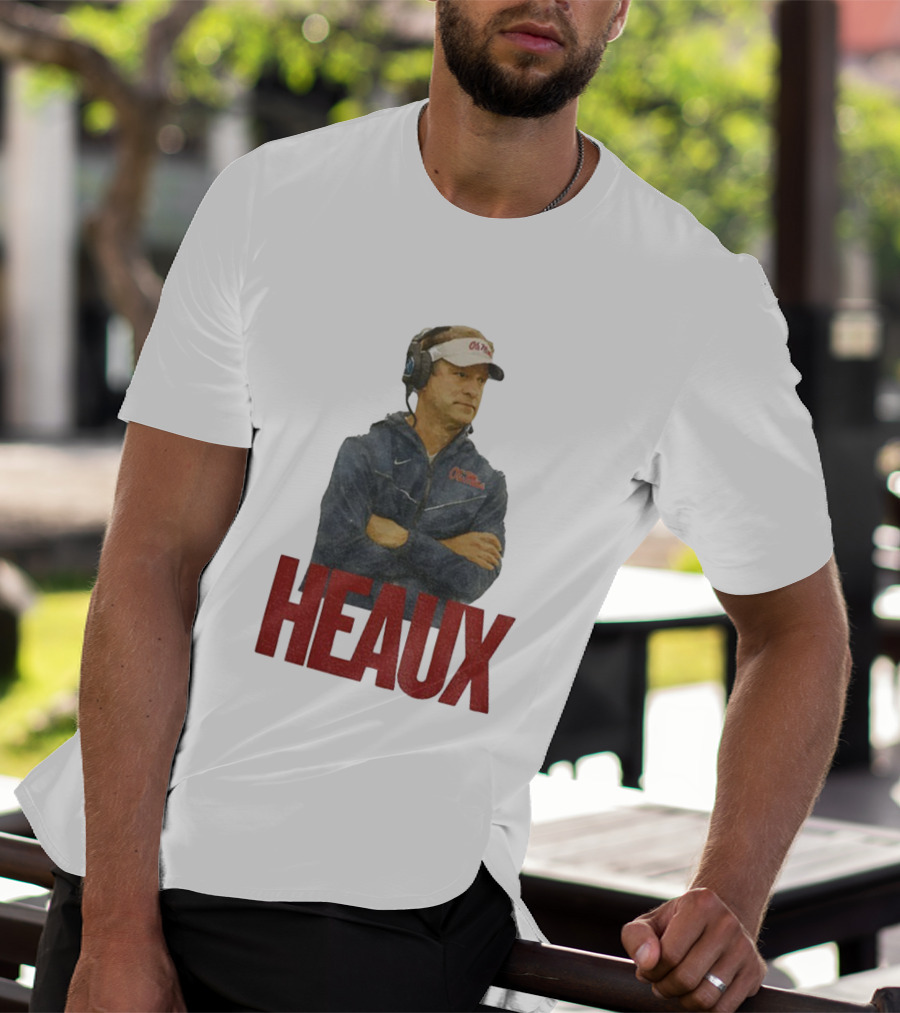 Ole Miss Rebels Lane Kiffin Heaux 2025 Football T-Shirt