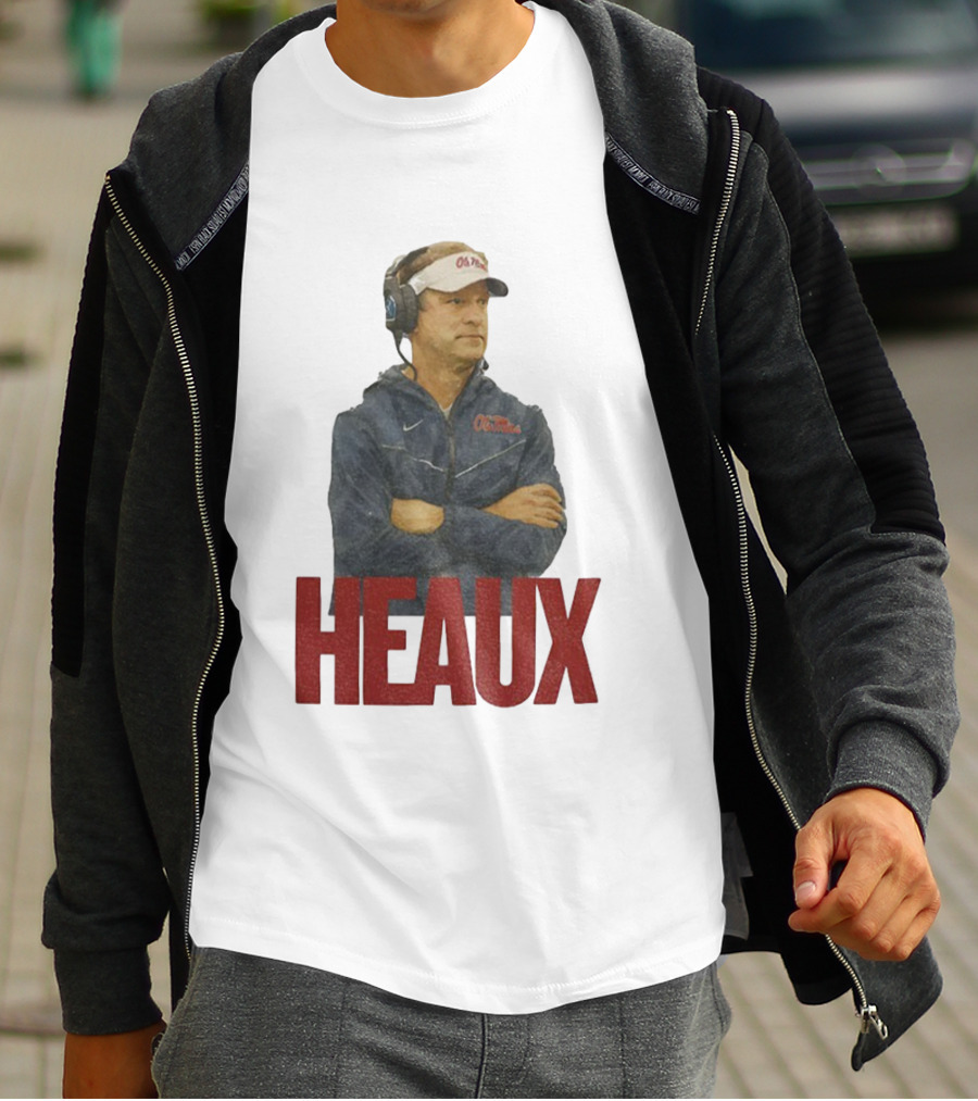 Ole Miss Rebels Lane Kiffin Heaux 2025 Football T-Shirt