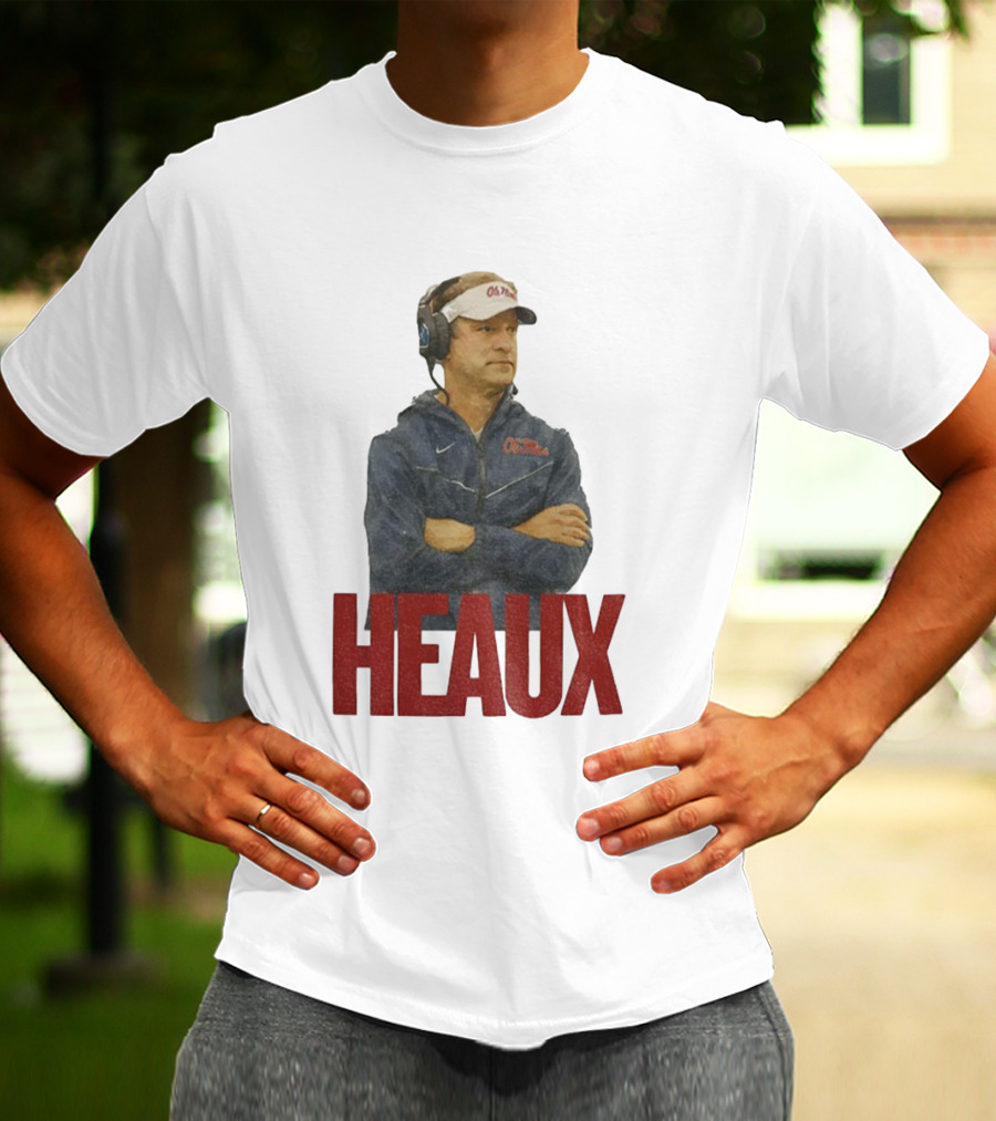 Ole Miss Rebels Lane Kiffin Heaux 2025 Football T-Shirt