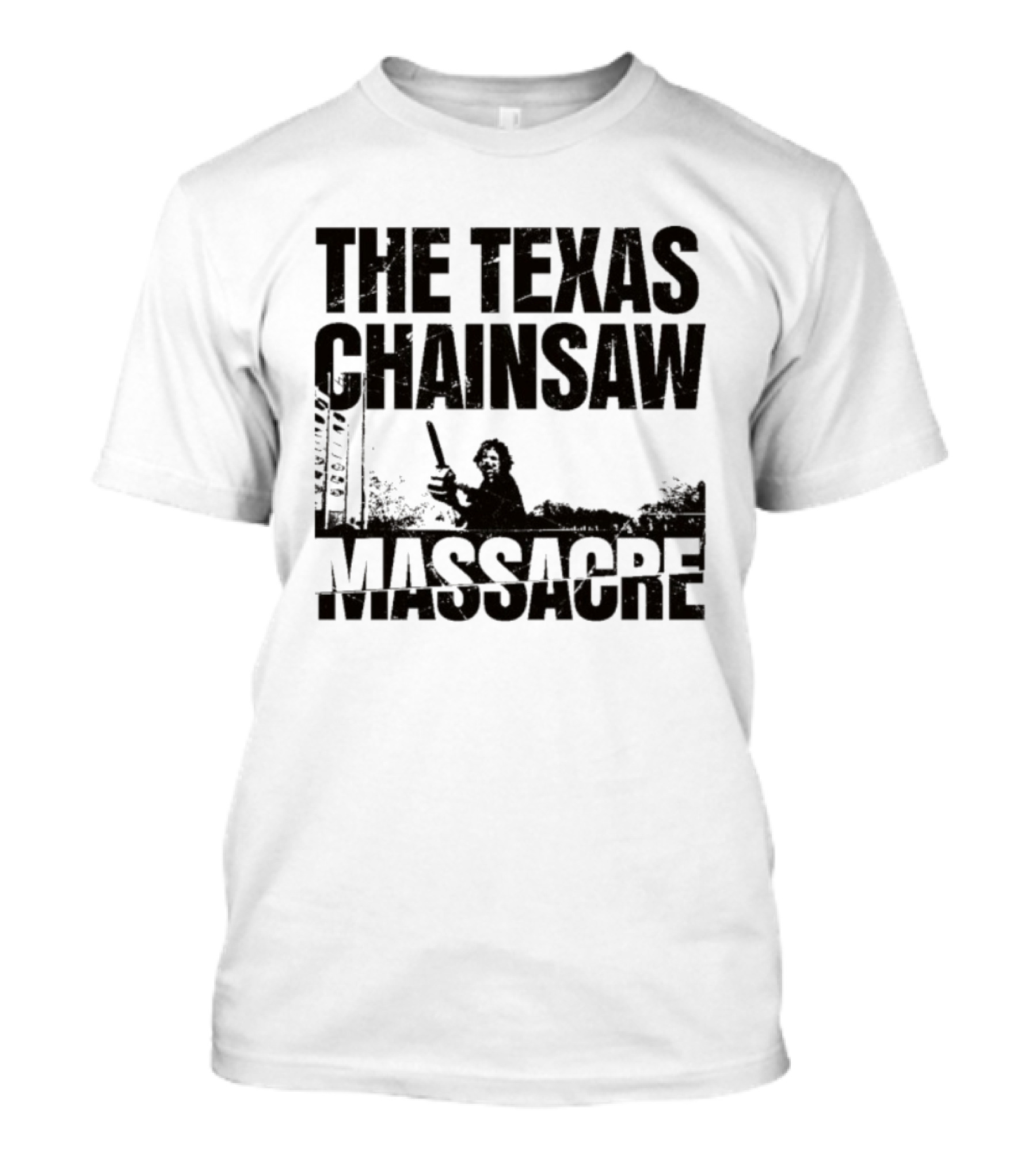 The Texas Chainsaw Massacre The Getaway Chainsaw Wielding Scene T-Shirt