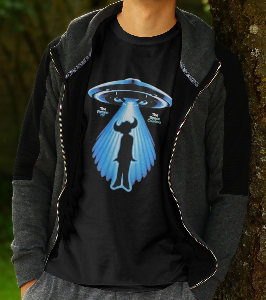 Jamiroquai Space Cowboy Buffalo Man UFO Abduction T-Shirt