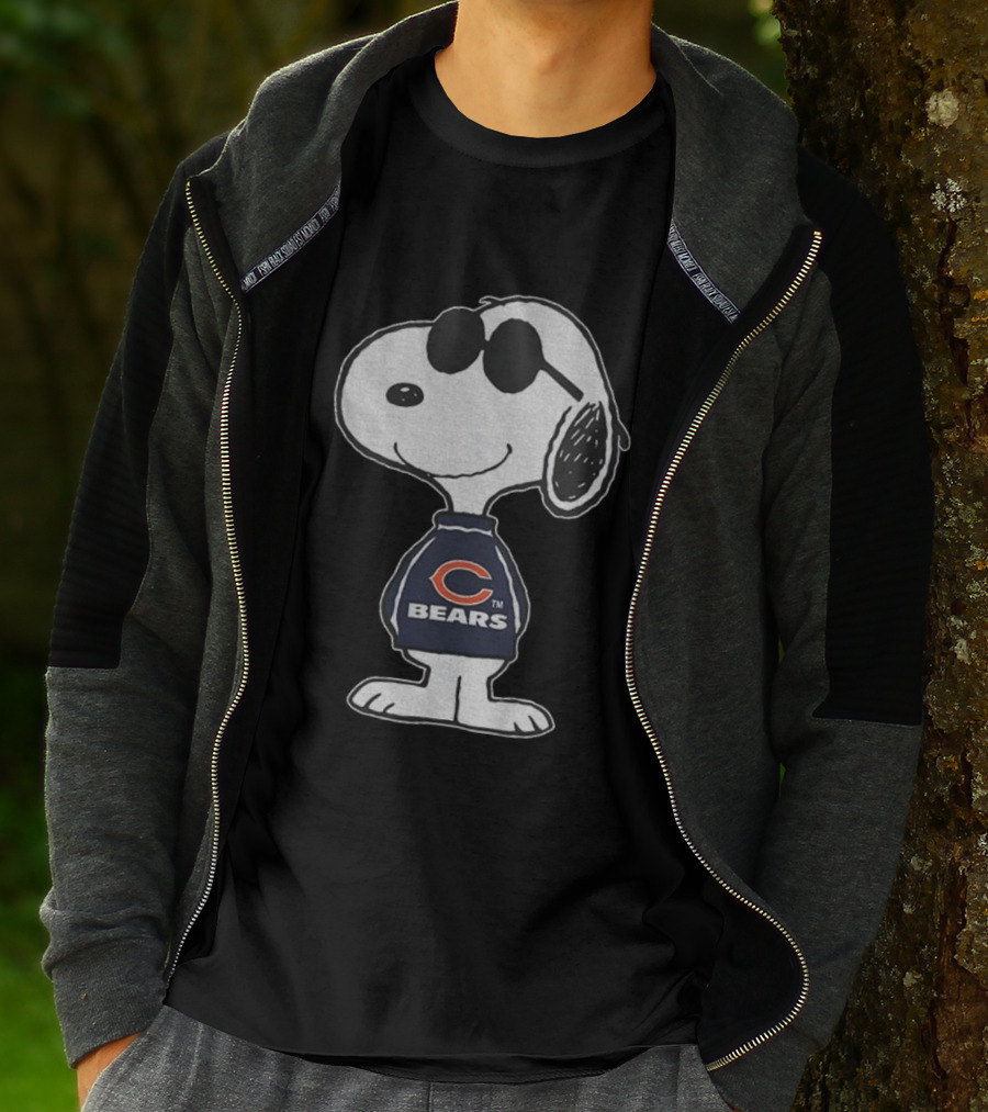 Peanut Snoopy Chicago Bears Football NFL 2025 T-Shirt