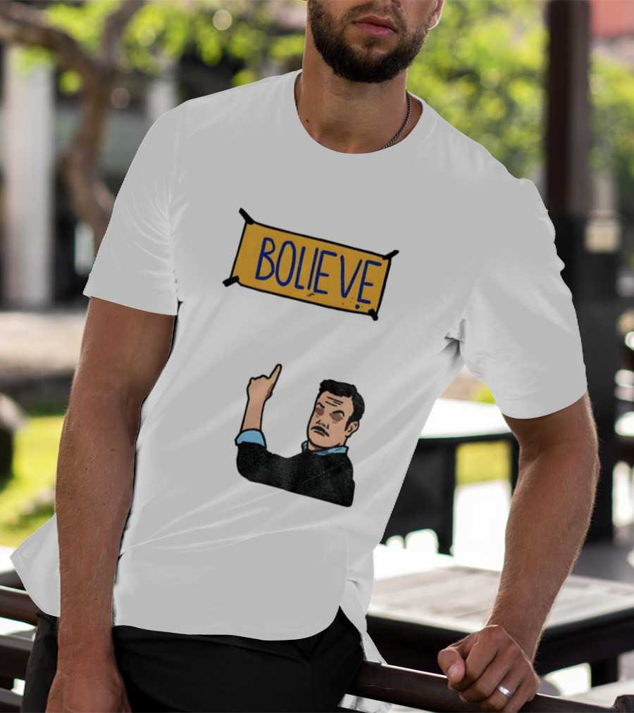 Bolieve Bo Nix Denver Broncos NFL Football Cartoon T-Shirt