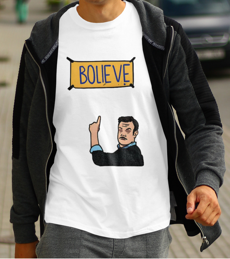 Bolieve Bo Nix Denver Broncos NFL Football Cartoon T-Shirt