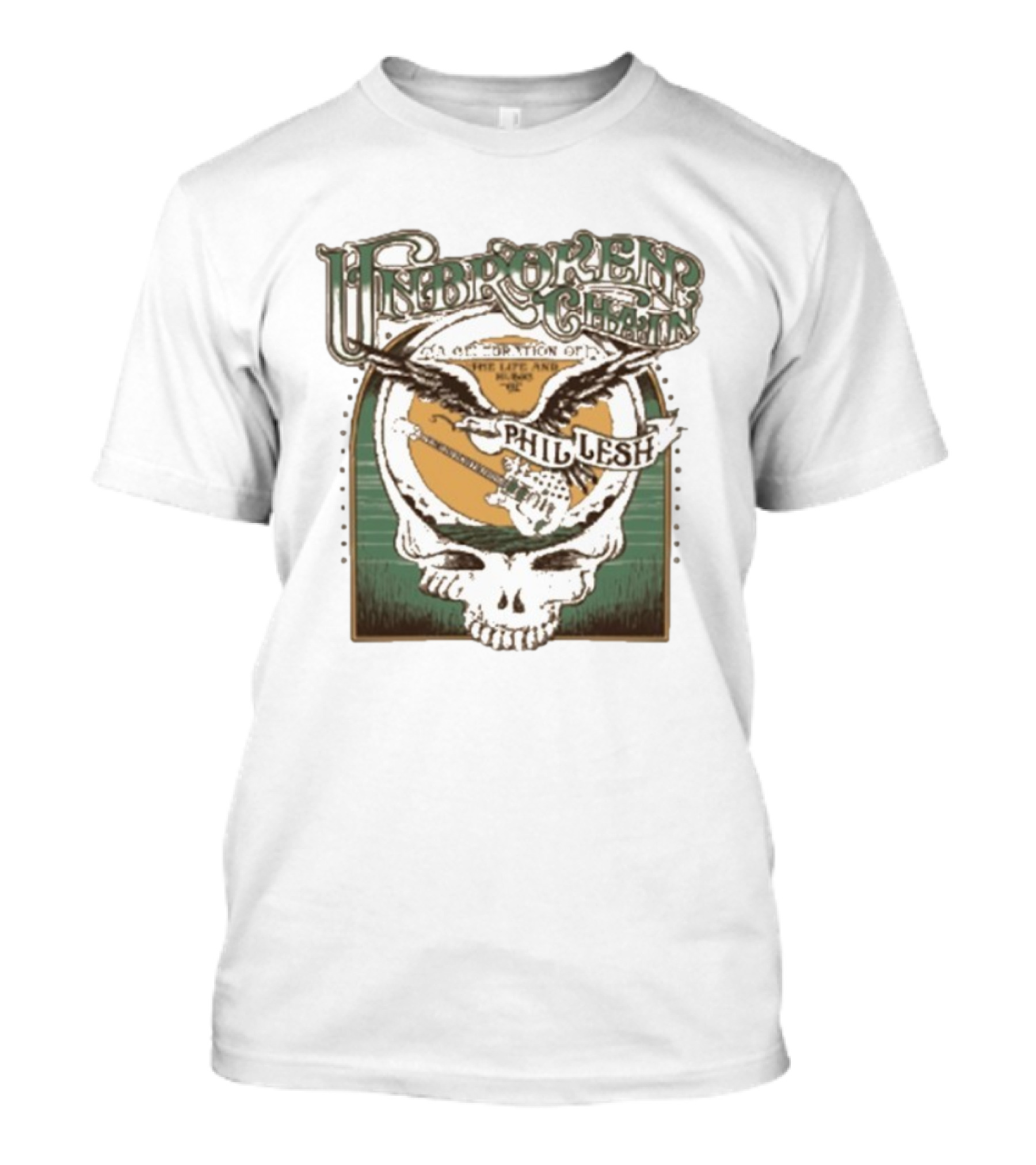 Phil Lesh Stealie Unbroken Chain Celebration Of Life And Music T-Shirt