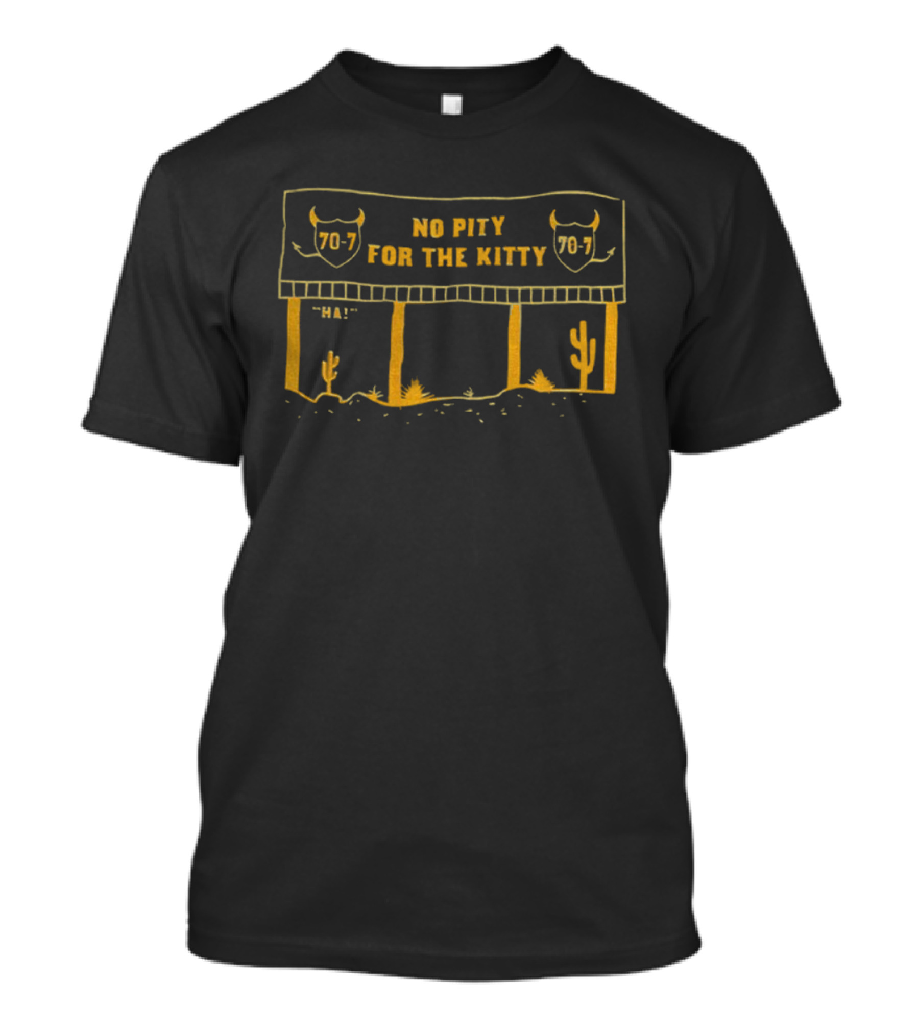 ASU Sun Devils No Pity For The Kitty 70-7 Desert Cactus Rivalry T-Shirt