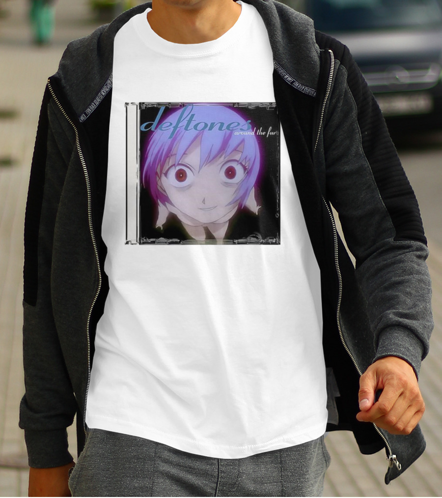 Deftones Around The Fur Rei Ayanami Neon Genesis Evangelion Anime T-Shirt