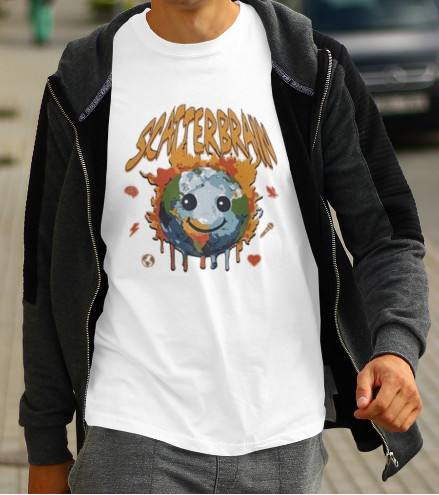ScatterBrain Smiling Earthburst T-Shirt