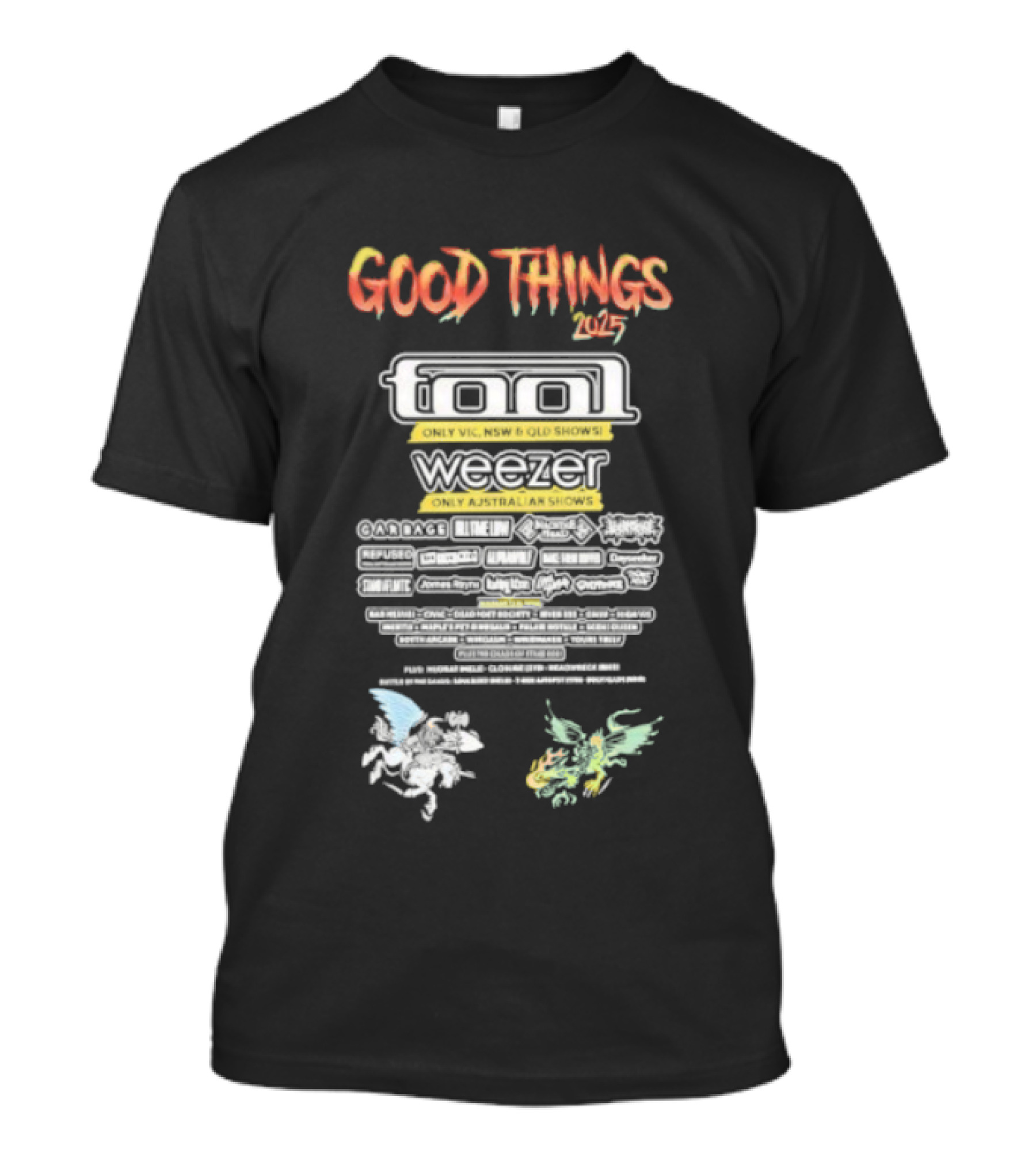 Good Things Festival Australia New Zealand 2025 Full Lineup December 5-7 T-Shirt