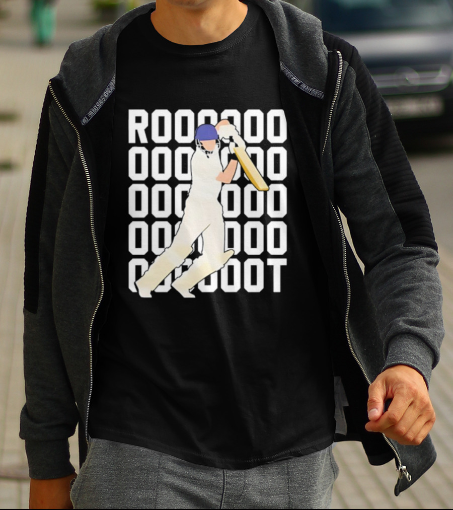 Joe Root Cricket Player ROOOOOT Batting Legend T-Shirt