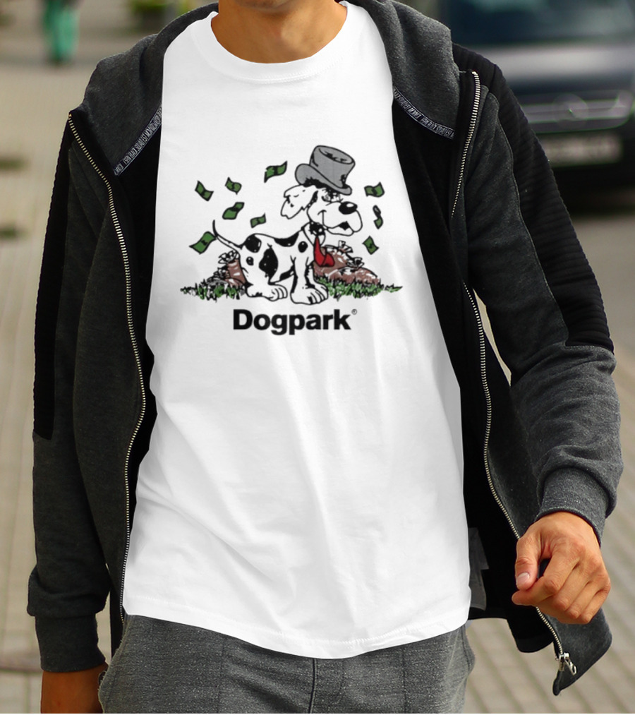 Dogpark Money Flying Top Hat T-Shirt