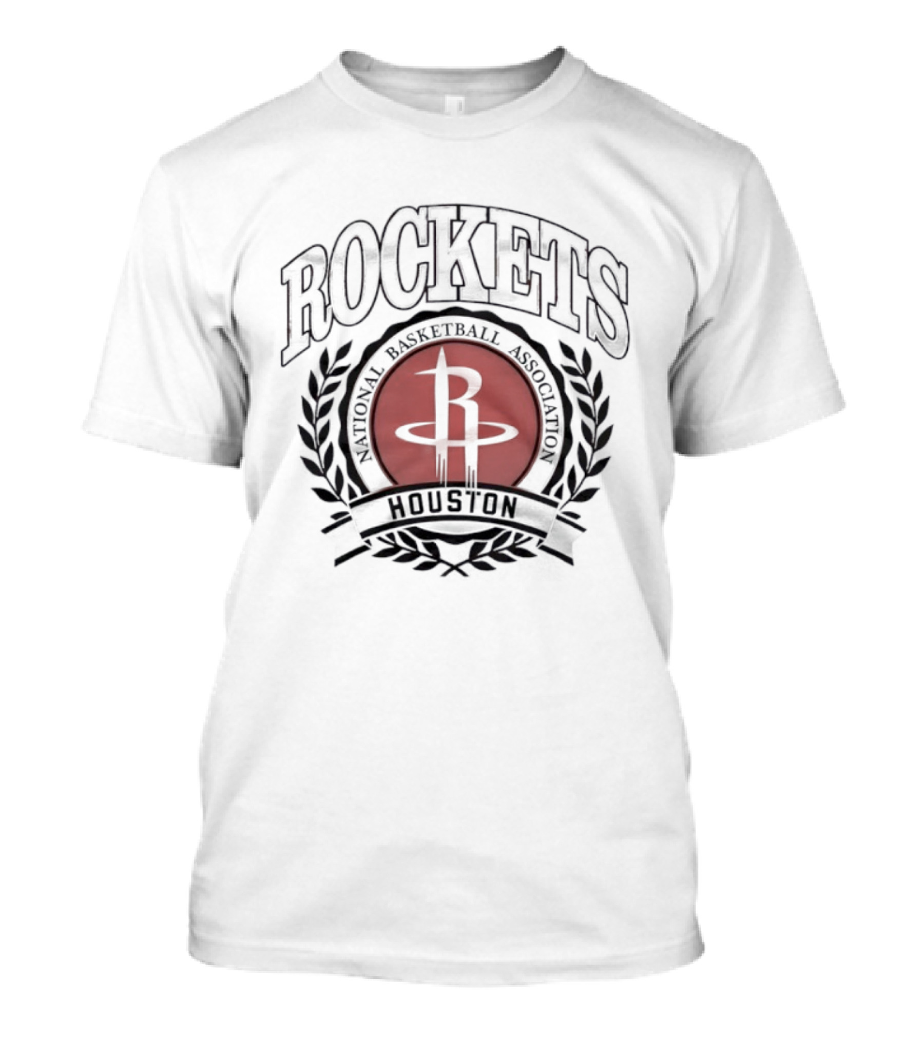 Houston Rockets NBA Emblem Icon National Basketball Association T-Shirt