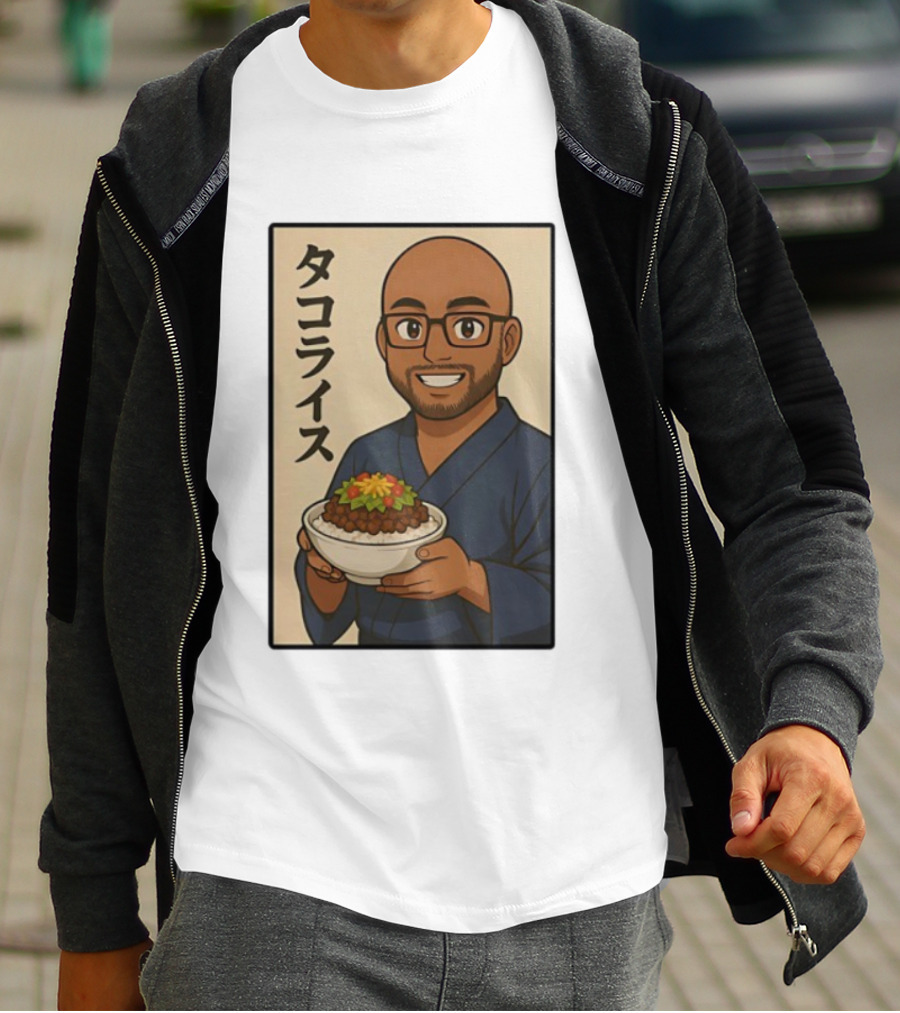 Taco Rice Lover Japanese Cuisine Okinawa Food Favorite Japan Graphics T-Shirt