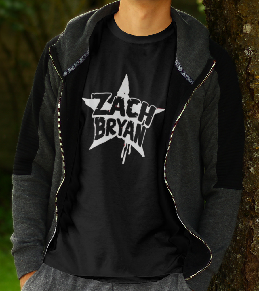 Zach Bryan Star Country Music Vintage T-Shirt