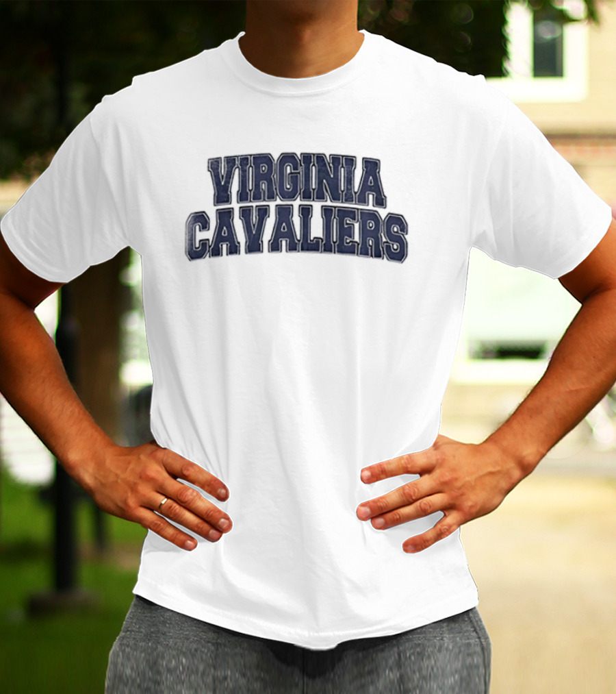 Virginia Cavaliers Heart On My Sleeve Fire In My Soul T-Shirt