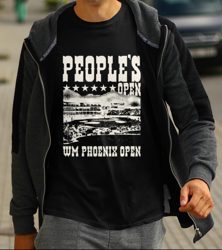 Barstool Golf People's Open WM Phoenix Open Western T-Shirt