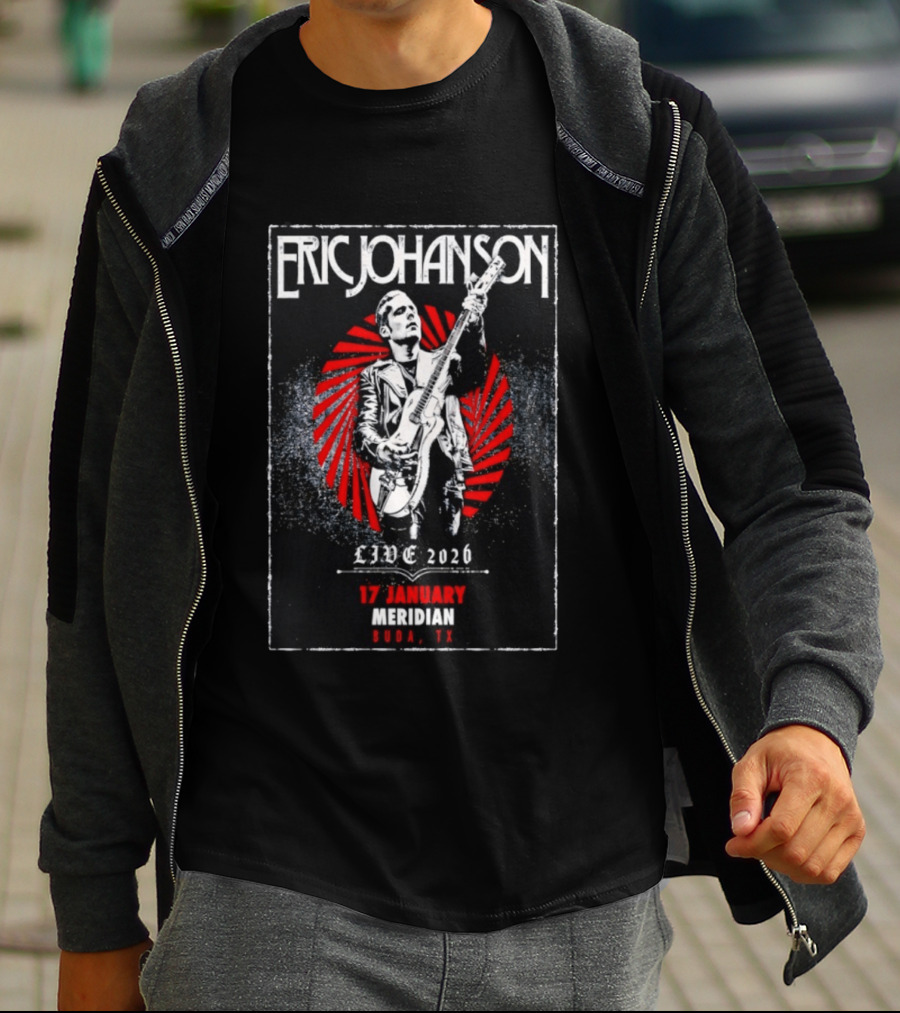 Eric Johanson Live 17 January 2026 Meridian Buda TX T-Shirt