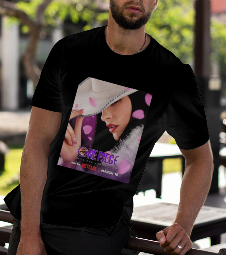 One Piece Season 2 Into The Grand Line Live Action Nico Robin Miss All Sunday Netflix March 10 T-Shirt