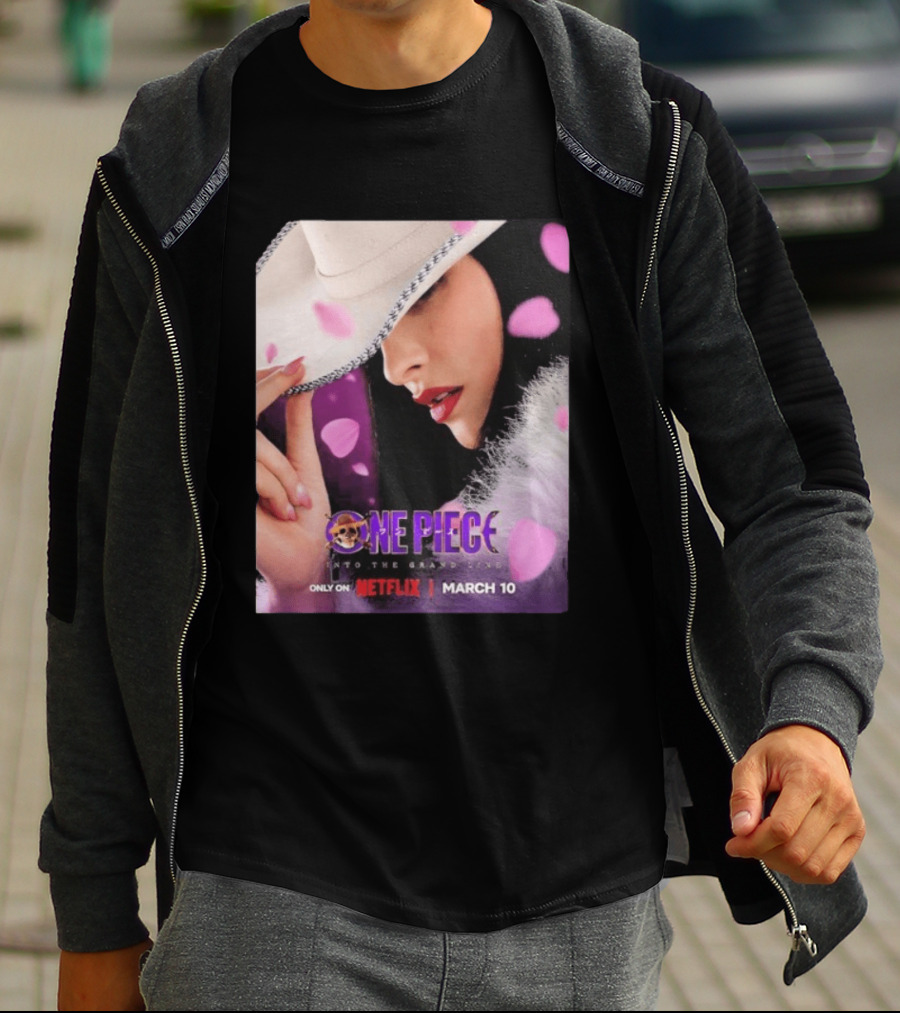 One Piece Season 2 Into The Grand Line Live Action Nico Robin Miss All Sunday Netflix March 10 T-Shirt