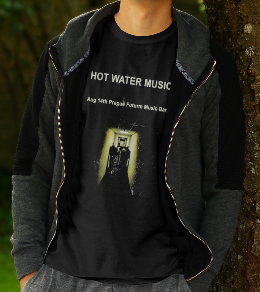 Hot Water Music Prague Futurum Music Bar August 14 2026 T-Shirt