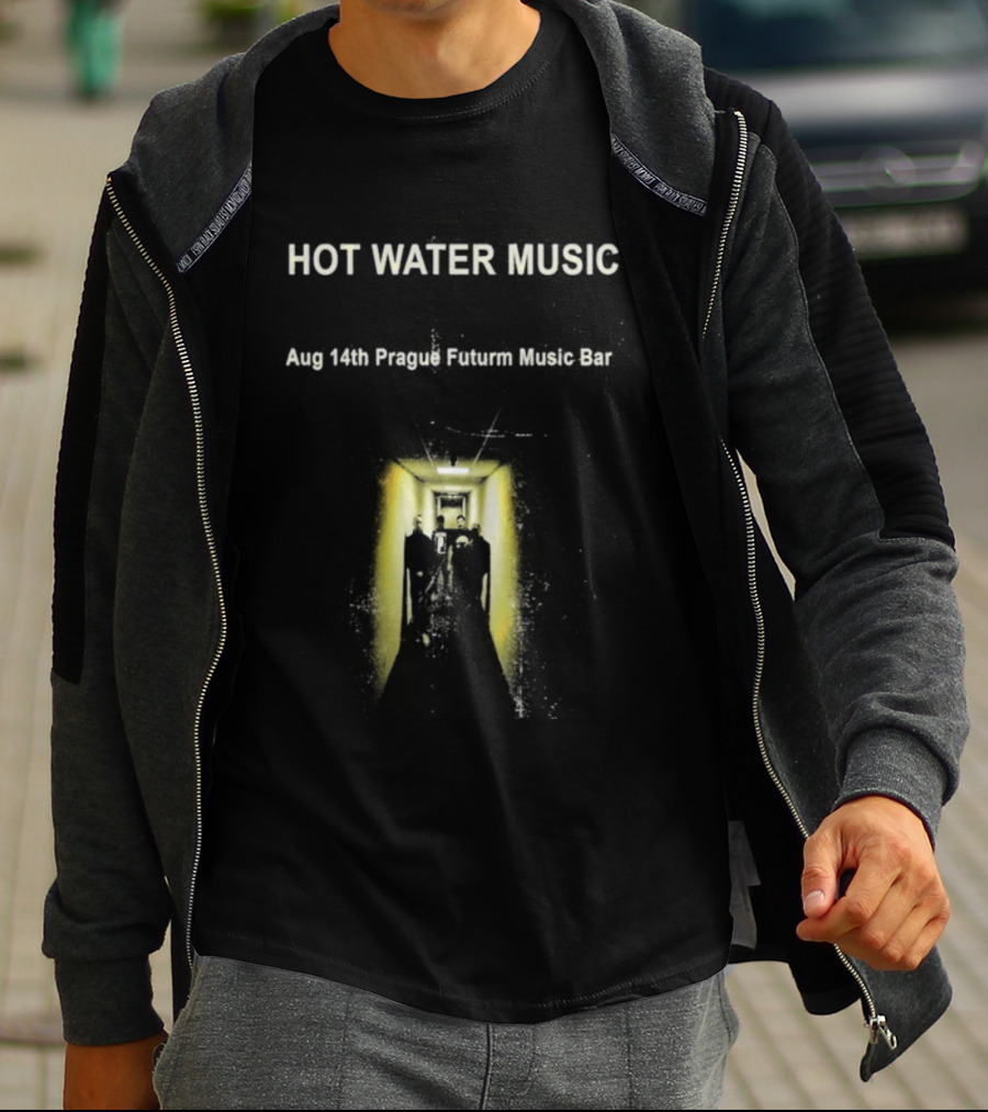 Hot Water Music Prague Futurum Music Bar August 14 2026 T-Shirt