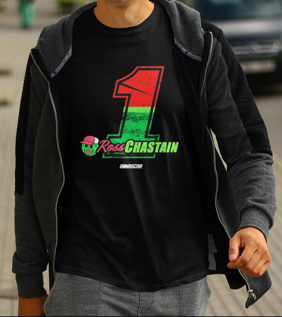 Ross Chastain Melon Man 1 NASCAR Racing Fan Merch T-Shirt