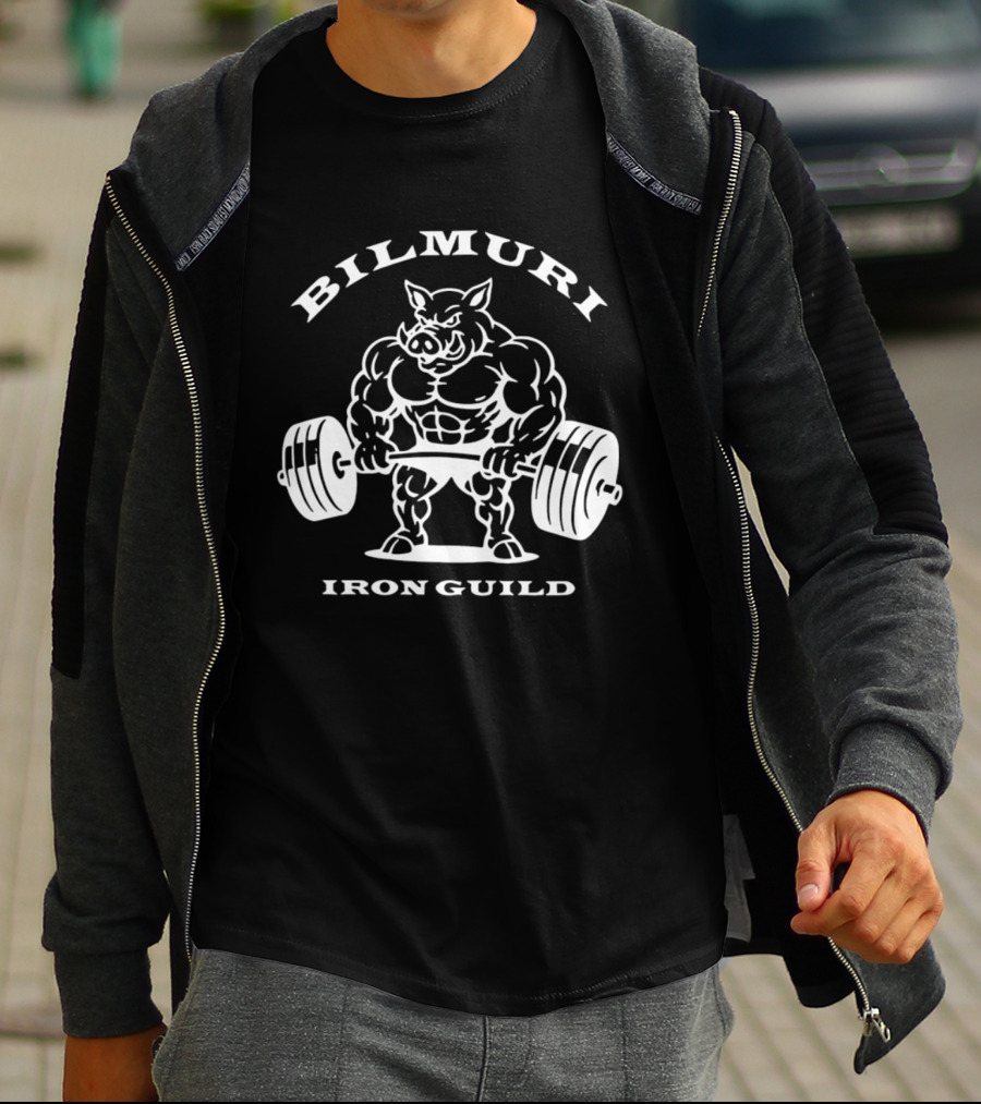 Bilmuri Iron Guild Powerlifting Boar T-Shirt