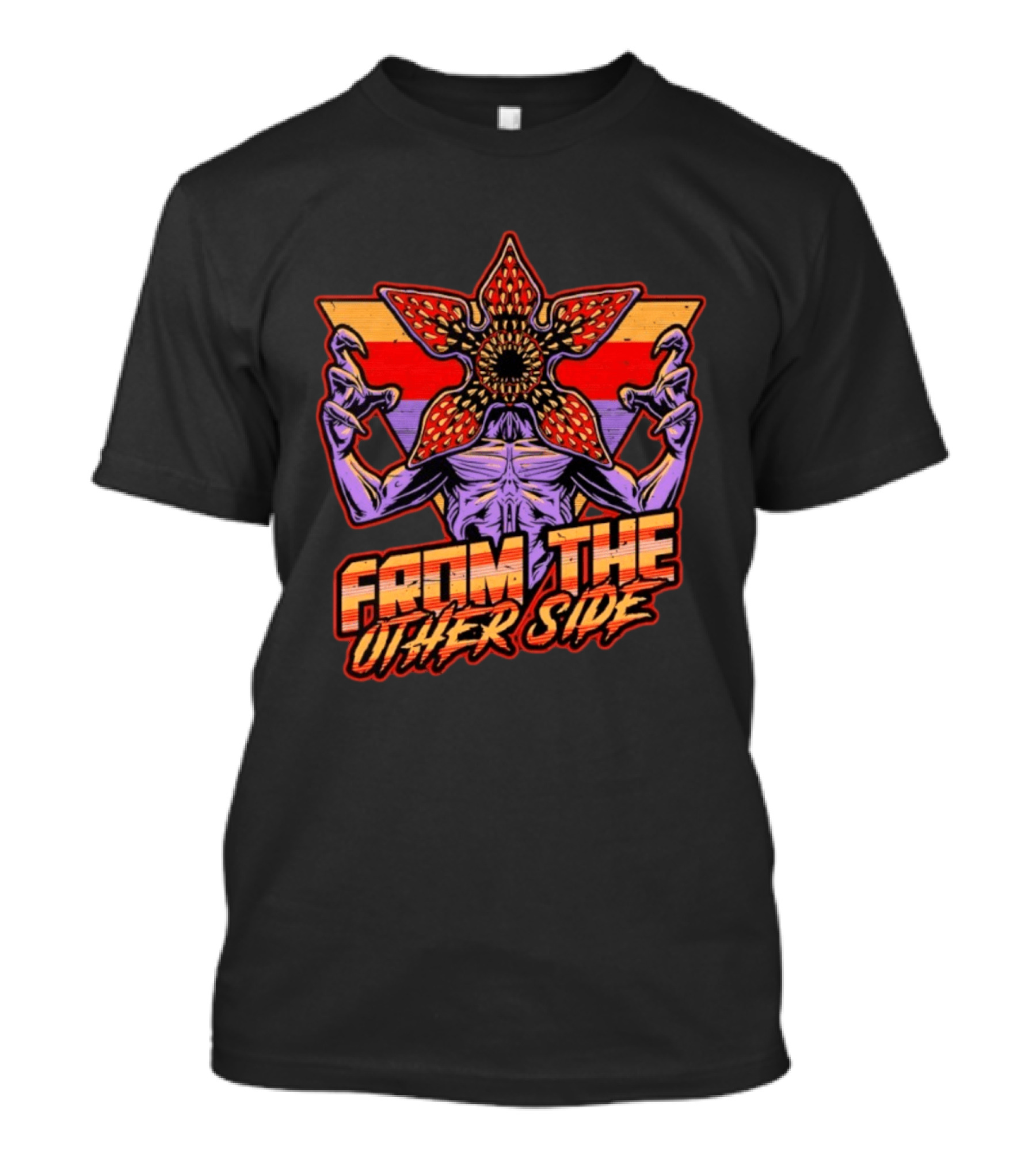 From The Other Side Dimensional Monster Vaporwave T-Shirt