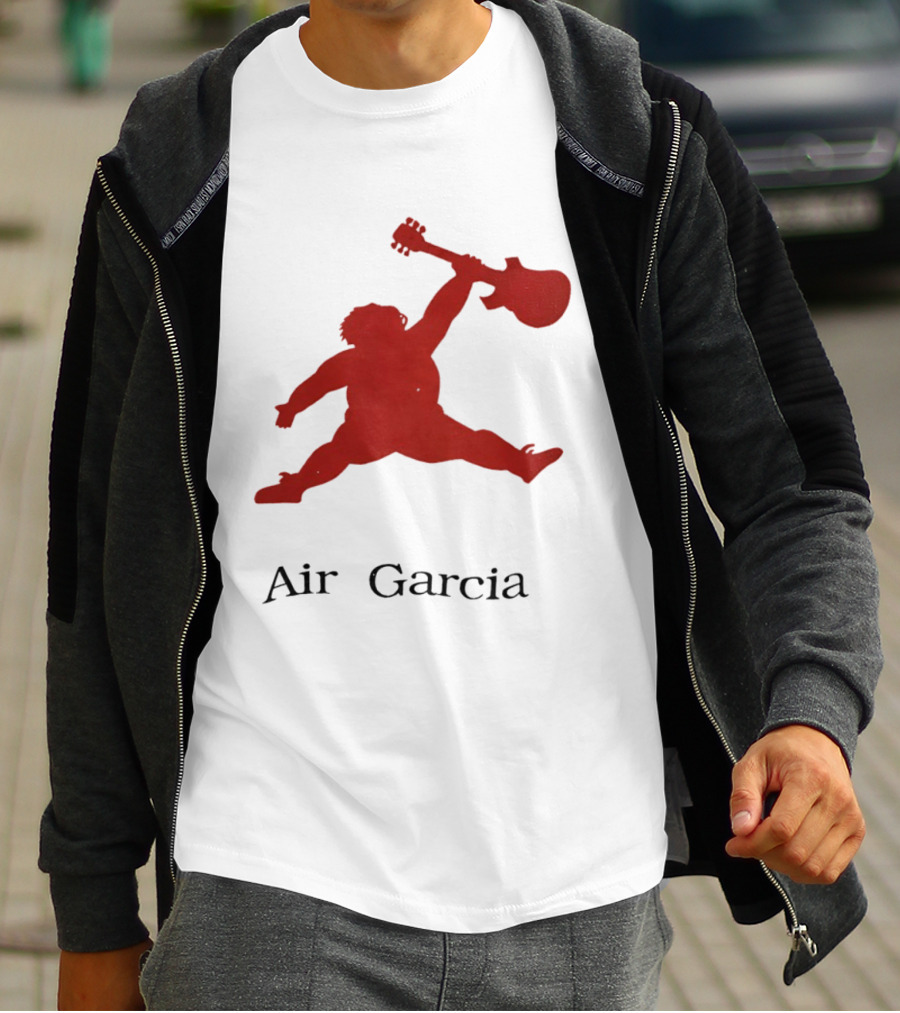 Air Garcia Jerry Garcia Silhouette Iconic Rock Legend T-Shirt