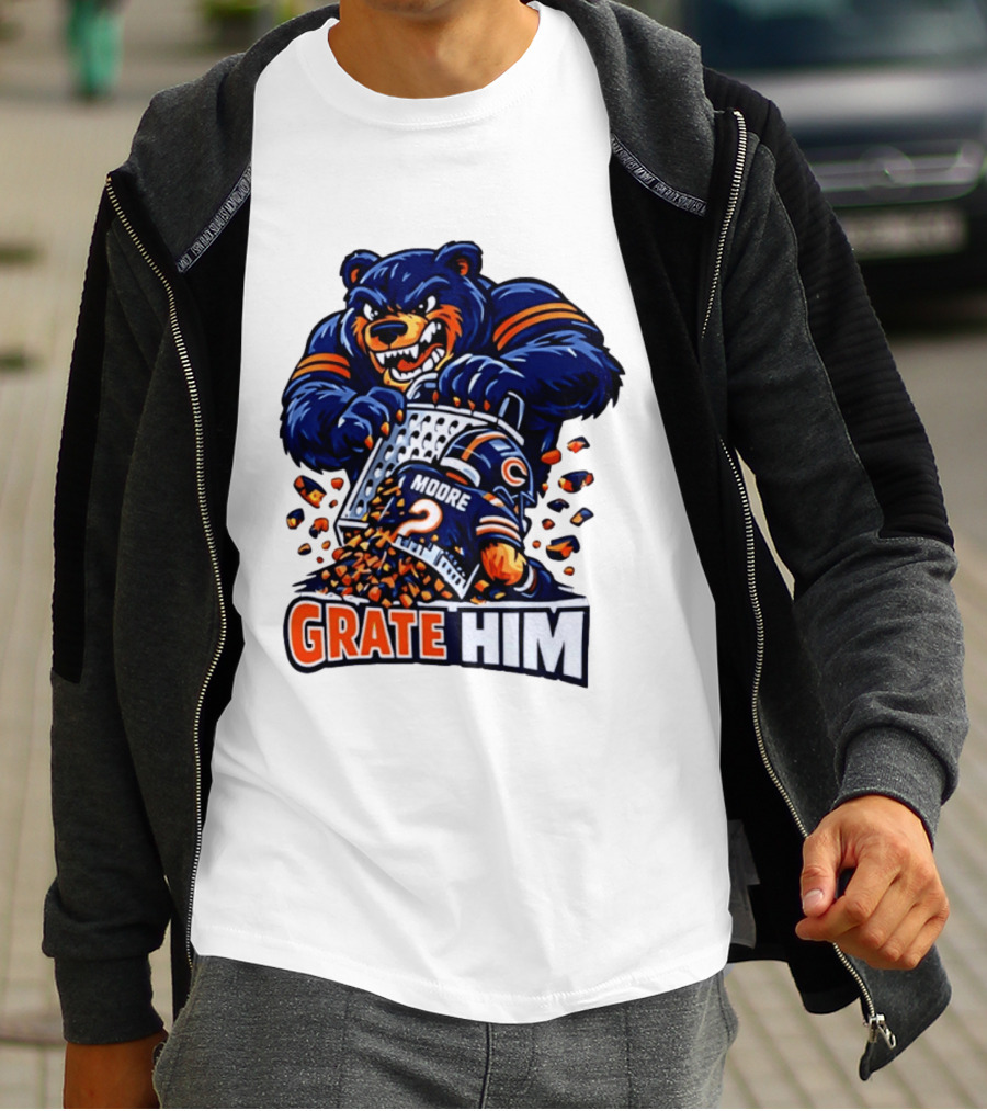 Chicago Bears Grate Him Moore 2 T-Shirt